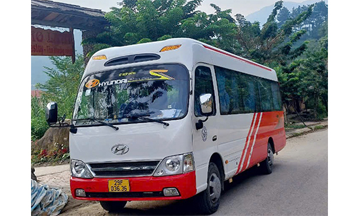 Xe cưới 29 chỗ - Huyndai County